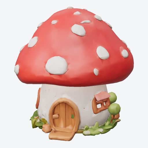 Mushroom Cottage · 蘑菇小屋