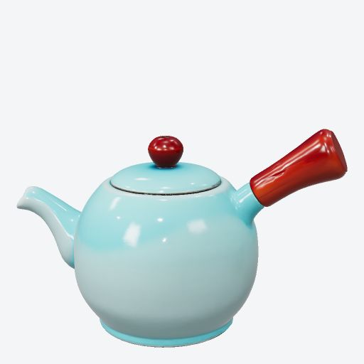 Teapot Reconstruction · 茶壶图生模型